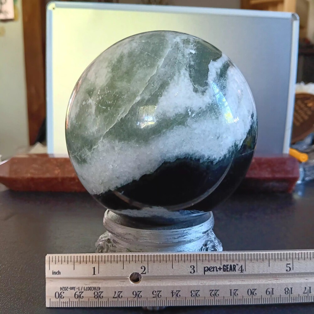 Lotus Jasper Sphere - Picture 5 of 5